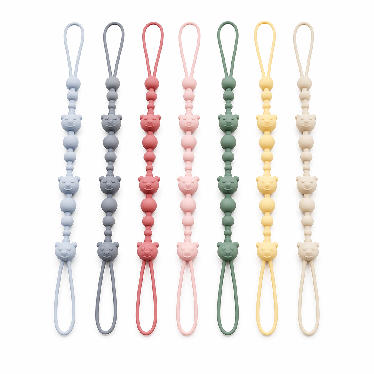 Baby pacifier clip