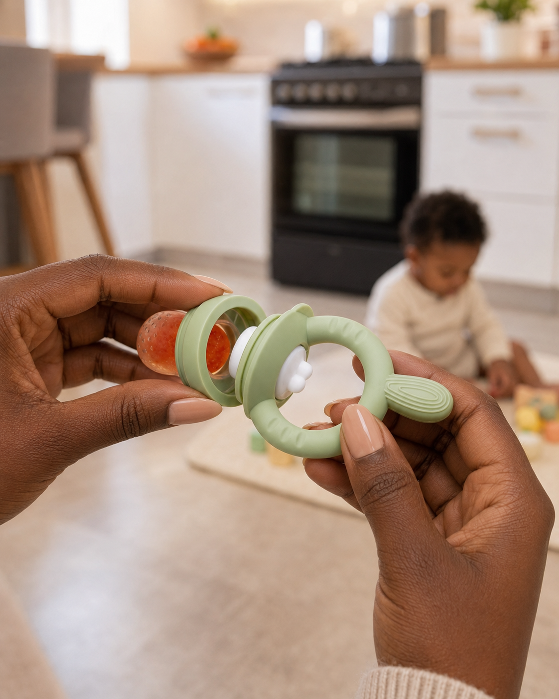 Baby Fruit Feeder AND Teether