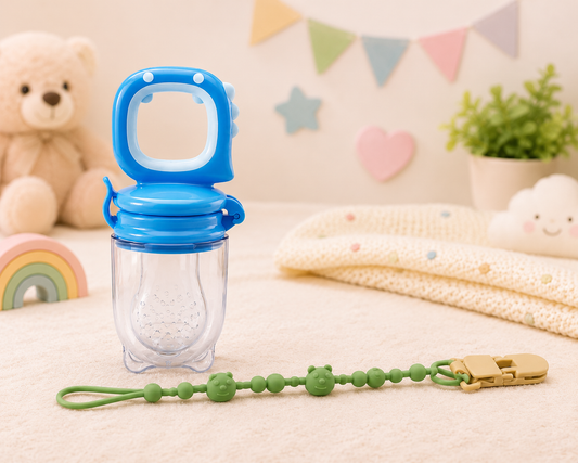 Baby fruit feeder & Pacifier Clip